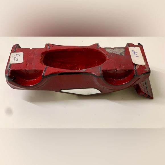 1980s Vintage Hand Crafted Homemade Pinewood Derby Race Car - Picture 5 of 11